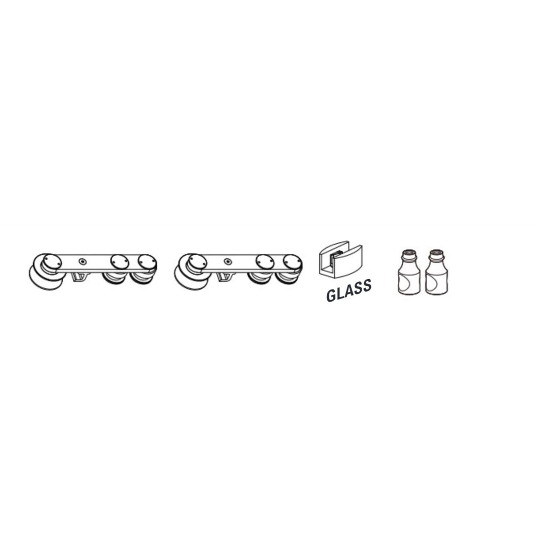 TOP MOUNT SOFT STOP SPOKE WHEEL - Cal Royal Hardware