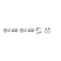 TOP MOUNT SOFT STOP SPOKE WHEEL - Cal Royal Hardware