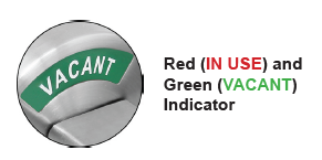 INDLEV-20 PRIVACY INDICATOR LEVERSET - Cal Royal Hardware
