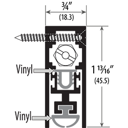 ADB-702 Automatic Door Bottom - Cal Royal Hardware