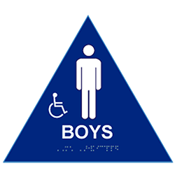 Boys Restroom Sign (BHS1)