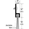 Cal Royal Nylon Brush Door Sweep 