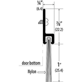 Cal Royal Nylon Brush Door Sweep 