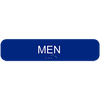 MEN, WITH BRAILLE, TEXT 1 3/4"