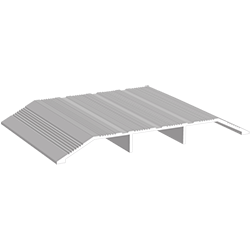 Cal Royal CR27105 SLIM CS SADDLE THRESHOLD 1/2" H X 5"