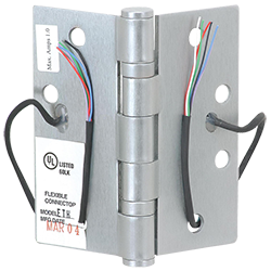 ELE6BB31 4-1/2 x 4-1/2 STANDARD WEIGHT ELECTRIC TRANSFER HINGE - Cal Royal Hardware