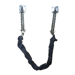 Super Heavy Duty Adjustable Chain Door Stop with Vinyl Cover (HDCDV-48) - Cal Royal Hardware