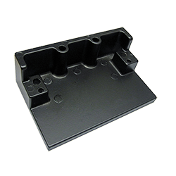 MB4250 & MB4750 BLACK COORDINATOR MOUNTING BRACKET - Cal Royal Hardware
