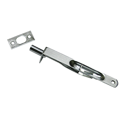 6 BRASS FLUSHBOLT