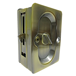 PRIPDL21 PRIVACY POCKET DOOR LOCK - Cal Royal Hardware
