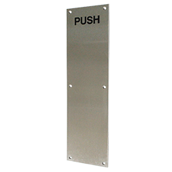 PUSH00 Stainless Steel Push Plate - Cal Royal Hardware