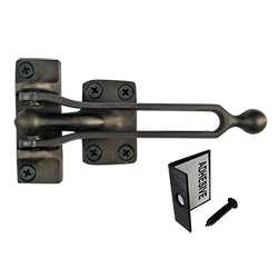 SBDG00 SOLID BRASS DOOR GUARD W/ANGLE - Cal Royal Hardware
