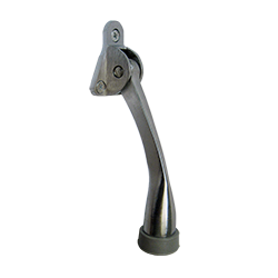5" SOLID BRASS KICK DOWN DOOR HOLDER