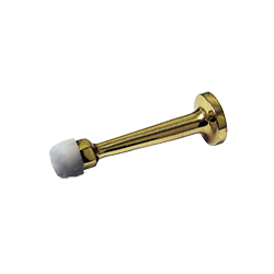 3 SOLID BRASS RIGID DOOR STOP