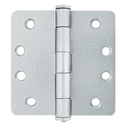 TBHRC44  4x4 PLAIN BEARING 1/4 RADIUS HINGE - Cal Royal Hardware