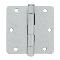 TBHRC45 3.5x3.5 PLAIN BRG HINGE 1/4 RAD. - Cal Royal Hardware