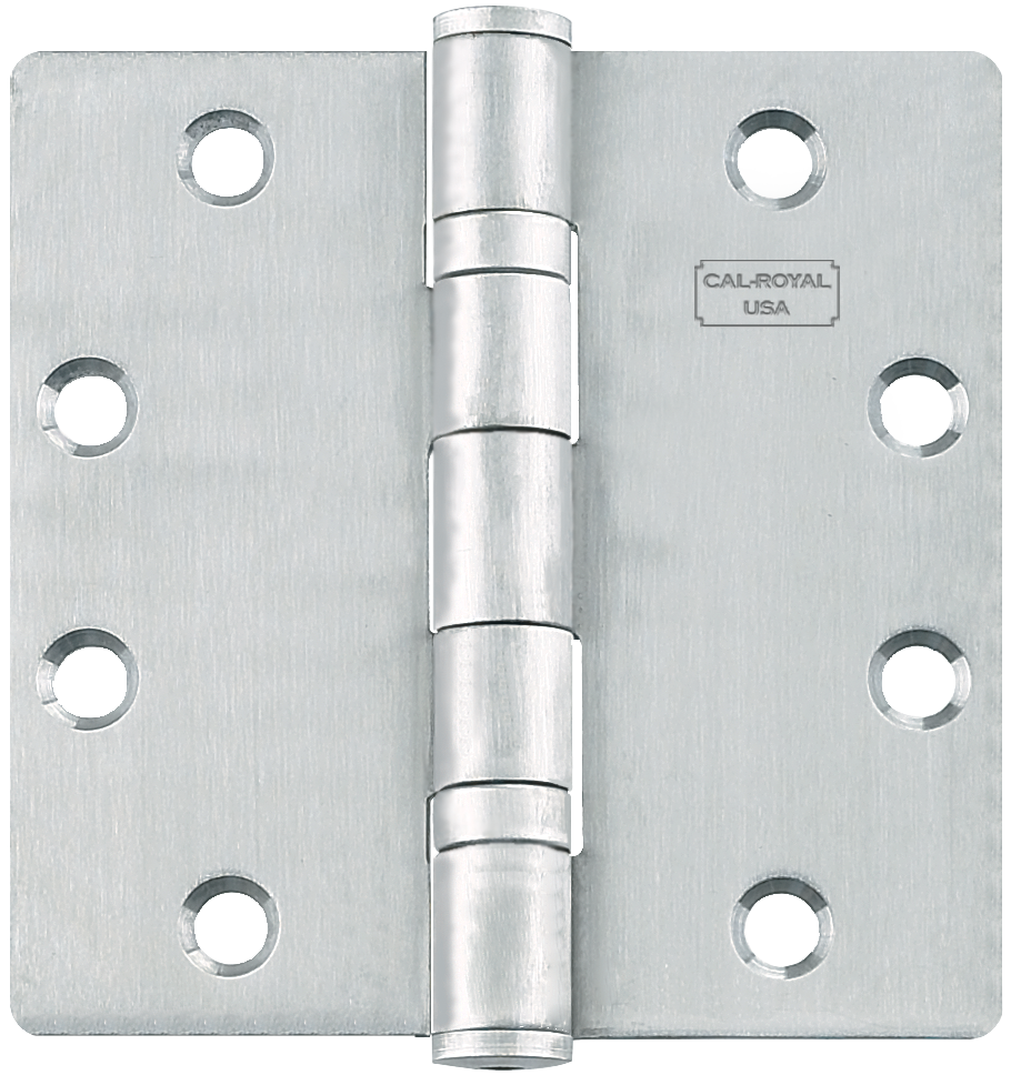 4-1/2 x 4-1/2 BBRC31- 1/4 RADIUS HINGE- Cal Royal Hardware
